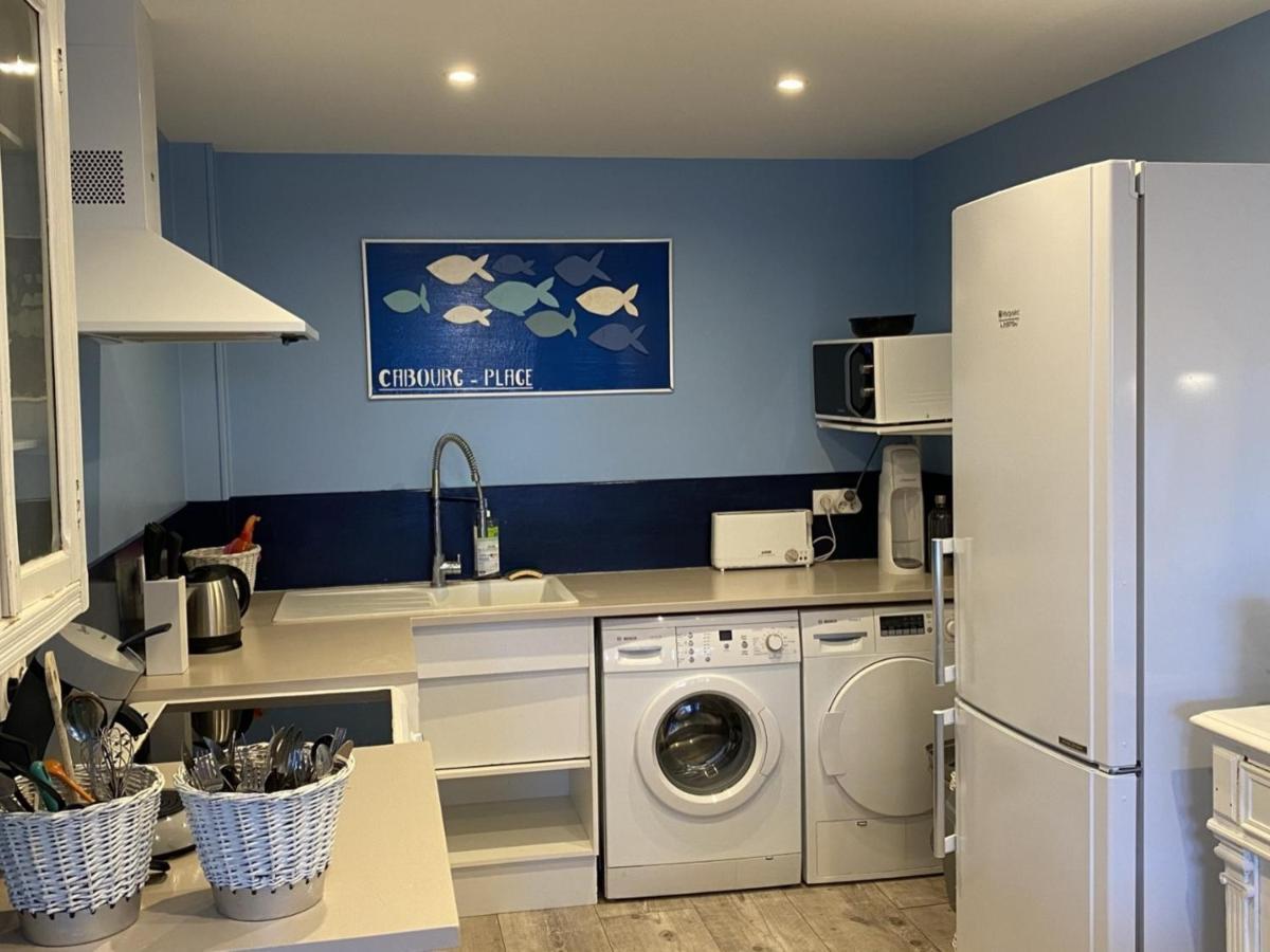 Grand Duplex En Front De Mer Avec 3 Chambres, Animaux Acceptes, Equipements Complets, Cabourg - Fr-1-487-321 Eksteriør bilde